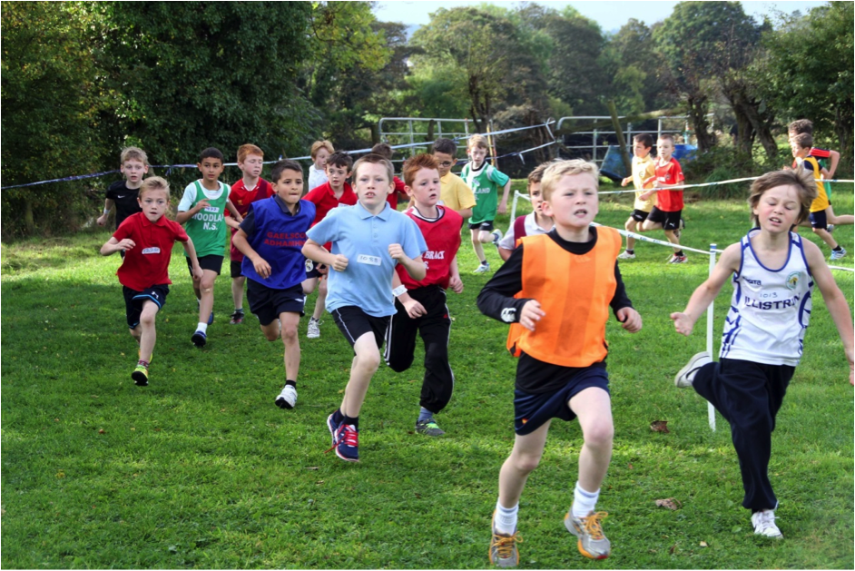 Participating in Donegal Schools Cross Country 2014