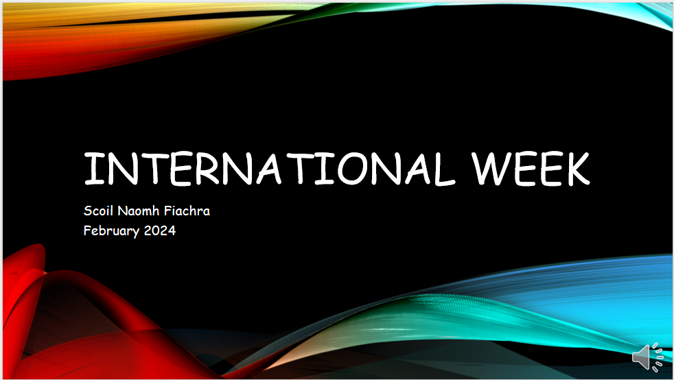 International week 1